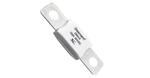 A retardação de tempo branco automotivo do fusível de 150 ampères colore a tensão 80VDC avaliado: