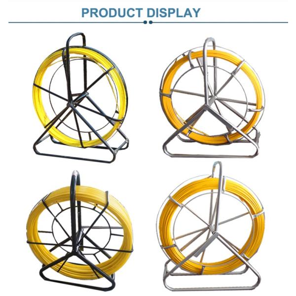 Underground Cable Tools 11mm Fiberglass Duct Rod / Duct Rodders