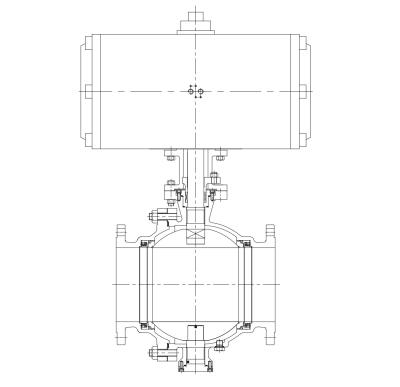 PN16 25 40 63 100 Ball Valves For Two Position Sequence Control In Process Control Systems