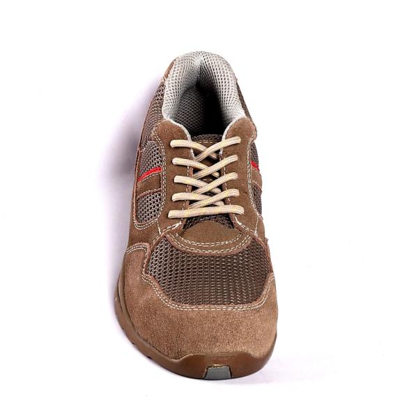 Противоскользящая кожа, корова, суэда, низкорезанный стальной палец, резиновые мужские женские ботинки безопасности.