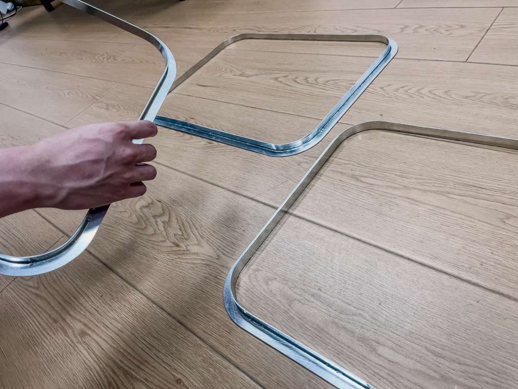 Custom Fabricated Aluminum Cover Frame for Equipment and Industrial Assemblies