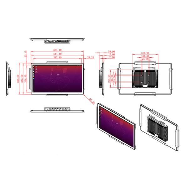 27-Inch Linux Touch Screen for Gaming Systems and Interactive Displays
