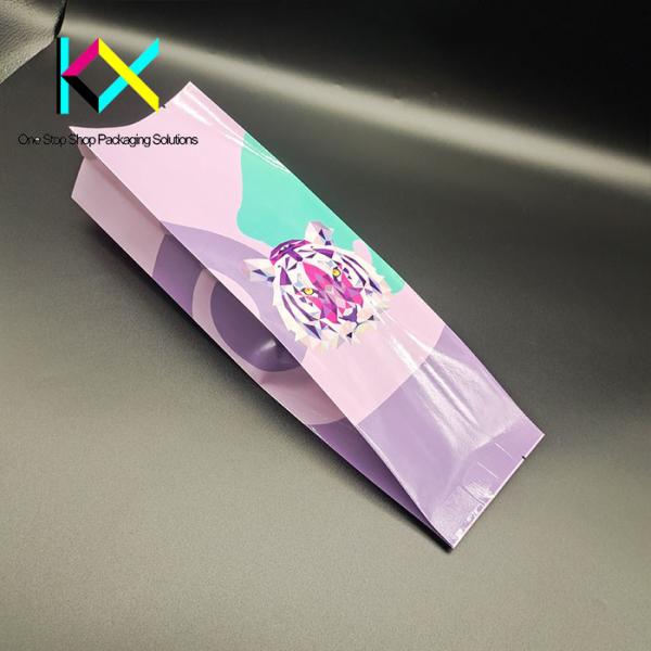 Low Moq Tea Packaging Bags Side Gusset Custom Tea Pouches With Good Barrier