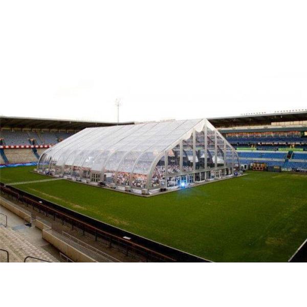 850g/sqm 10m Aluminum PVC Curved Outdoor Event Tent