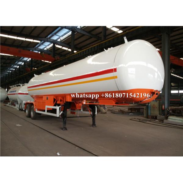 2 Axle 40000 Liters Liquid Propane Cylinder Truck Q345r And Q370r Tanker Material