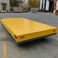 Trolley de transferência automática de piso elétrico amarelo / transferência de carrinho AGV