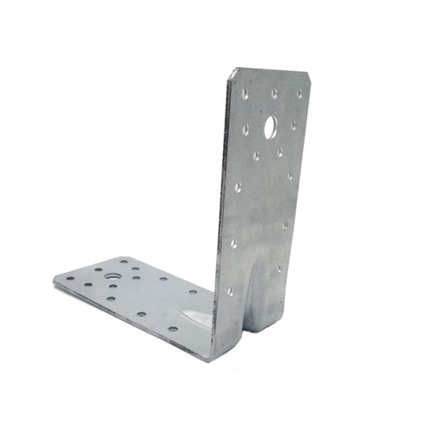 Black 70mm 90mm Galvanised Corner Brace for Timber Decking Timber Angle Brackets