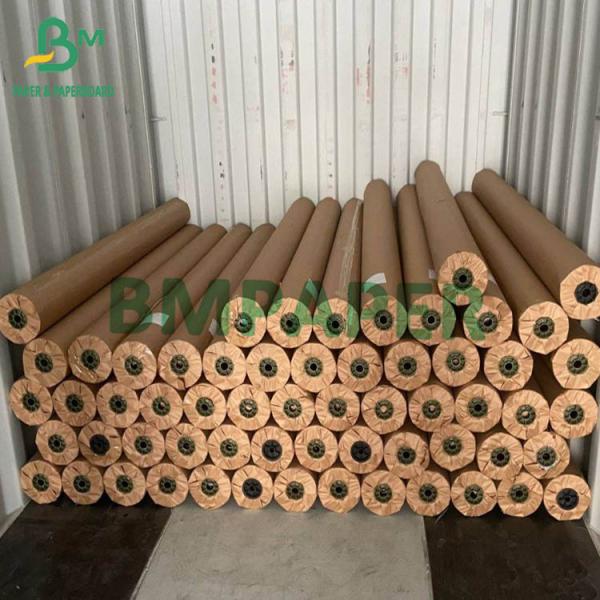 High Strenth Extensible Bag Paper 75gsm 80gsm 85gsm Virgin Brown Kraft Paper  Высокопрочная расширяемая сумка бумаги 75 ггм 80 ггм 85 ггм девственная коричневая крафт-бумага