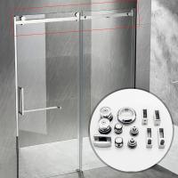 Acessórios deslizantes Acessórios de chuveiro Acessórios para portas de vidro