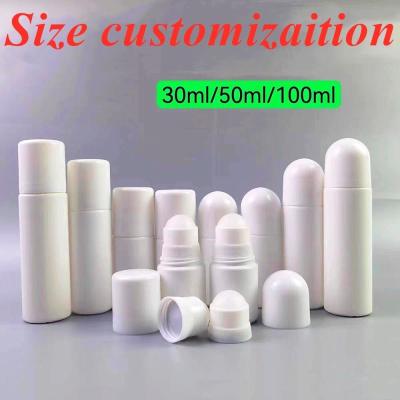 Perfume Roll On Essential Oil Bottles 30ml 50ml Empty Deodorant Roller Bottles