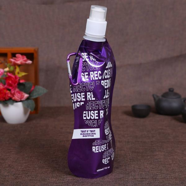 Jelly Standing Up Bjuice Pouch Bags Aluminum Foil With Suction Nozzle