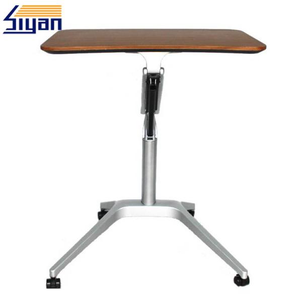 Modern Design Adjustable Table Top 500*710mm Size With Base And Wheels