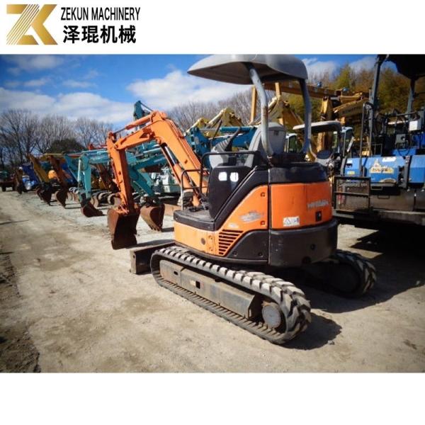 20KW 3 toneladas pequena usada Hitachi Zaxis 30 Crawler Excavator ZX30 com 2001-4000 horas de trabalho