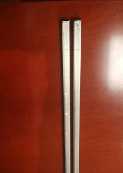 espuma condutora quadrada de Emi Shielding Conductive Fabric Over das gaxetas de 1000mm para a porta do RF