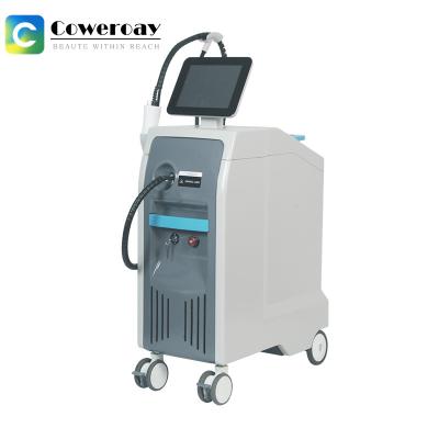 Supplier Dual Wavelength Laser Hair Removal Machine For Remove Tattoos And Pigment