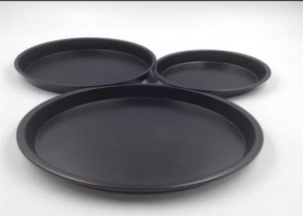 203x193x25mm pretos bandejas de cozimento 203x195x41 da pizza de 8 polegadas