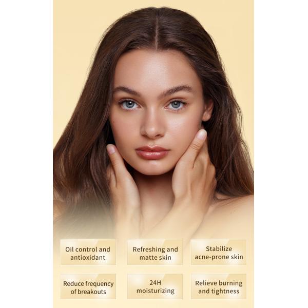 Cosméticos para el cuidado de la piel y el rostro Conjunto de productos Control de aceite Esencia rica en vitaminas