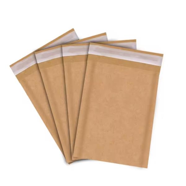 Lightweight Recyclable Kraft Honeycomb Paper Mailer For Secure Shipping
