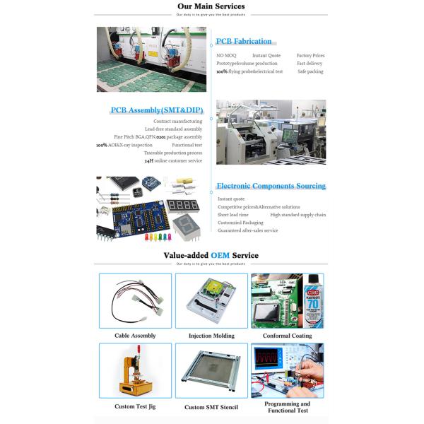 LCD показывает собрание SMT PCBA