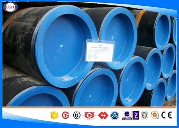 Steel Line Pipe Seamless Carbon Steel Pipes & Tubes API 5L Grade B Mill Test Certificate