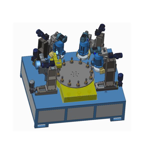 N°4 Machine à polir à double tête industrielle en métal pour revêtement extérieur, machine à tréfiler pour fil d'acier