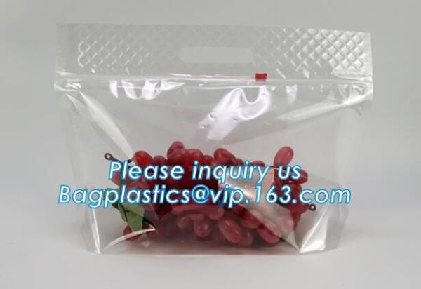 Stand Up Roasted Chicken Packaging Bags With Zip Top hot roast, rotisserie chicken bag, microwaveable bag, slide plastic