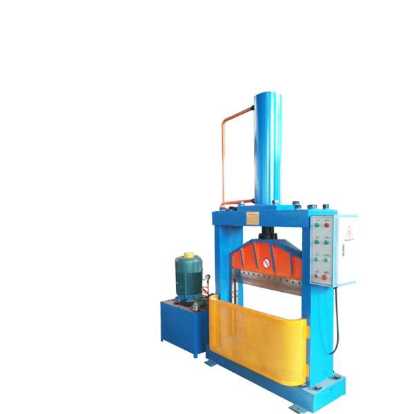 High Efficiency XQL-80 Model Rubber Bale Cutter with Compact Structure for Rubber Block Cutting