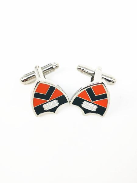 Fashion Mens Gold Cufflinks / Mens Silver Cufflinks Customized Size For Gift