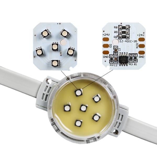 40mm IP67 UCS1903 1.44W SMD3535 Epistar привели света пиксела