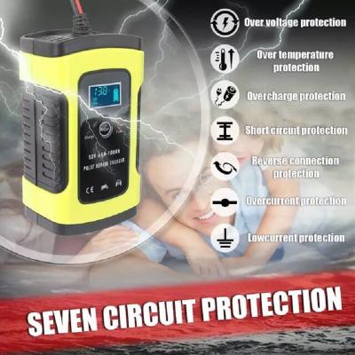 chargeur de batterie de réparation d'impulsion de voiture d'écran tactile d'affichage à cristaux liquides de 24V 8A