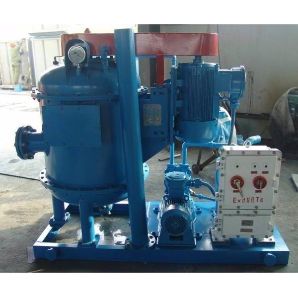 Dewatering Solids Control Equipment , 880RPM 95 Efficiency Vacuum Degasser Drilling