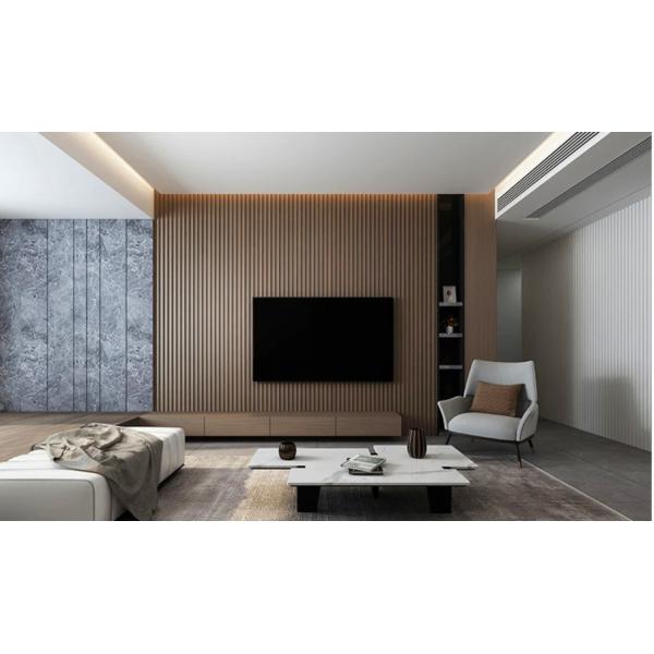 Нано-ПВХ с внутренним эфектом дерева для внутреннего декора