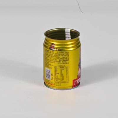 Cylindrical Beverage Tin Cans Metal Cans 200-600ml Capacity 0.23mm Thickness