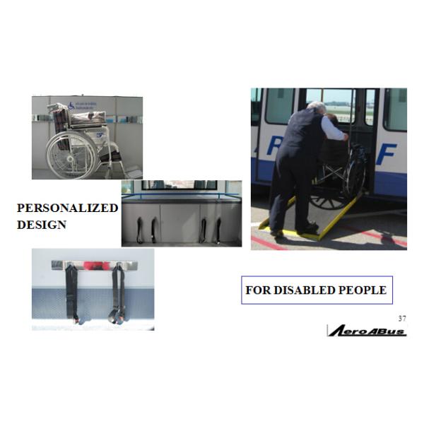 Left / Right Hand Drive International Shuttle Bus Xinfa Airport Equipment