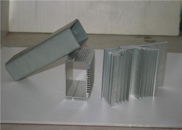 Silver White 1.0MM Thickness 6063 T6 Anodized Aluminium Profiles