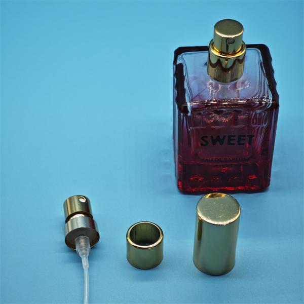 0,1 ml/t 15 mm 16,3 mm Vaporisateur cosmétique à sertir en aluminium argenté Pompe de pulvérisation fine pour parfum