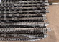 Tubos de alumínio com nadadeira de tipo espiral com aço carbono ASME SA178 63,5x4,5x6000mm