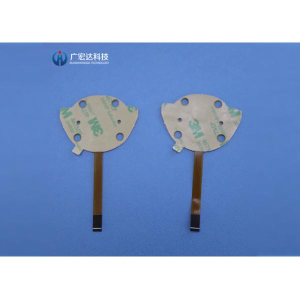 Folding FPC Dome Array SUS301 Metal 0.1mm Tolerance 100K~3KK Shots Life Time