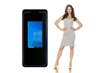 Printer Kiosk Mirror Me Photo Booth Picture Mirror Booth Oval With Camera