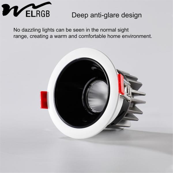 6-20 watts Light source power Anti Glare LED Spotlight for Corridor and Living Room