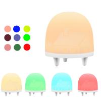 Lumière rechargeable 0.8W de nuit de silicone de SMD2835 SMD5050 LED avec la base magnétique