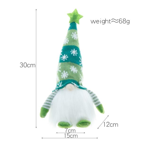 Luxuoso Santa Claus Style peluches da luz da noite do diodo emissor de luz da árvore de Natal da sala das crianças