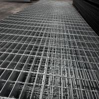 YB/T4001.1-2007 Bright Stainless Steel Industrial Grating With Machine Pressure Welding
