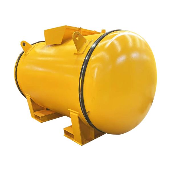 Stainless Steel Portable Pressure Vessel with 6.2 Bar Pressure Rating and High Corrosion Resistance for Safe Transport