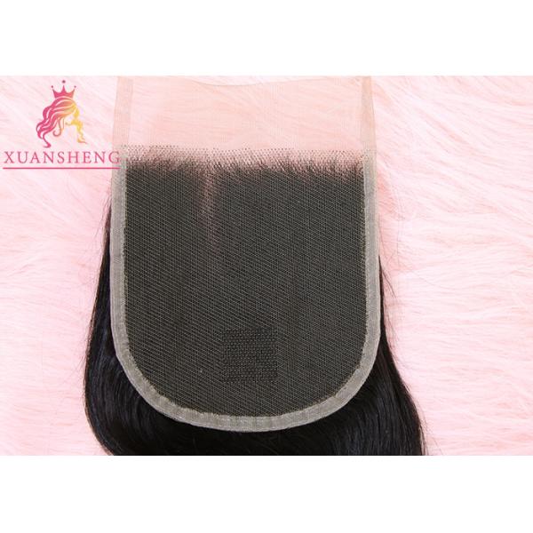 5x5 Curly Closure Brazilian Virgin Human Hair Unprocessed Body Wave Hair