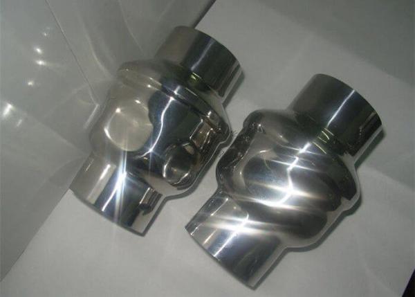 Stainless Steel Sanitary Check Valves One Way Flow Direction For Water Pipelines