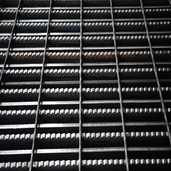 Reja de acero galvanizada reja de acero serrada modificada para requisitos particulares de la barra de acero de la reja