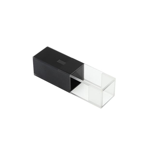 10mm Path Length Clear Quartz Flow Cell for Precise Refractive Index Measurements