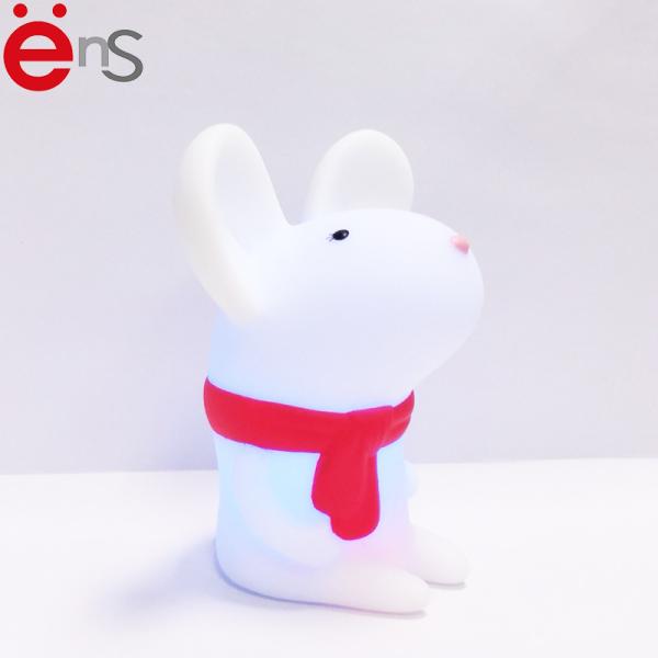 Mic Shaped Baby Night Light Non Phthalate Pvc metal Material ODM