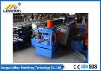Marco de puerta de acero galvanizado 1.2m m 7.5KW que hace control del PLC de la máquina
